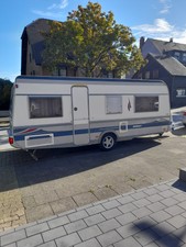 Wohnwagen Fendt 560 TG mit Einzelbetten und Vorzelt Gebraucht 