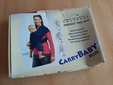 Babytragetuch, Amazonas Baby World, blau, Baumwoll/ Jersey