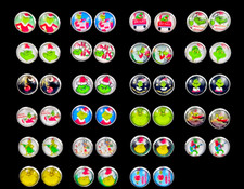 Ohrringe Ohrstecker Ohrclips Brisuren Handmade Weihnachten Christmas Grün Grinch
