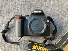 Nikon D D60 10.2MP Digitalkamera - Schwarz (Nur Gehäuse), defekt für Bastler