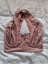 Super Schönes kurzes Crop Top Braun Shein GR. L 40