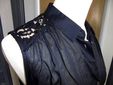 WIE NEU! Designer Bluse VAN LAACK gr 34 (F 36) camicetta blouse shirt luxus