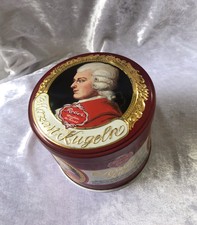 Blechdose Vorratsdose Pralinendose MOZART Mozartkugeln aus Nachlass