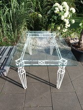 Tischbeine Drahtgestell Metall glastisch Tischplatten ab 110-160 cm