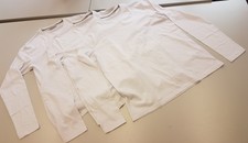 3 x PAYPER HERREN Gr.L Langarmshirt Neu Weiß 3 X Stück Im Set 