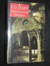Signiert; P D James-Devices and Desires (1989-1st) Adam dalgliesh #8 Krimi Roman