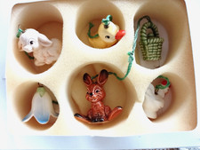 RAR  Sammlerstücke 6 x  GOEBEL Anhänger  im Karton sehr gut