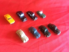 MODELLAUTO KONVOLUT..ALTE WIKING-MODELLE..(1950-70er J)..8tlg..(FORD/MERCEDES)