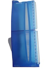 HAMA 40CD ROM-Rack Hardcase Regal Blau Aufbewahrungsbox Neuwertig Platzsparend 