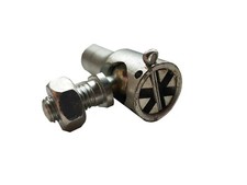 Winkelgelenk Kugelgelenk A16 M10 Linksgewinde DIN 71801-05 Stahl verzinkt