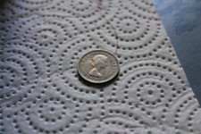 Münze Großbritannien 6 Six Pence Stück  1958