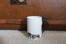 Tasse Dekor Safari Designer R. Drescher Könitz Tiger Kaffeetasse Becher