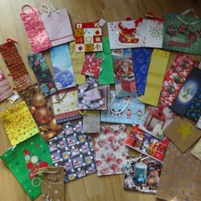 Geschenktüten, Weihnachten, Geschenkverpackung, Weihnachtstüten, Konvolut