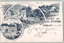 13616683 - 4307 Kettwig Gasthaus Zum kuehlen Ort Wwe Friedr. Koettgen Eisenbahn