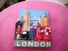 3d Effekt London Kühlschrankmagnet