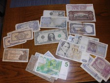 Alte Banknoten Ausland Verschiedene
