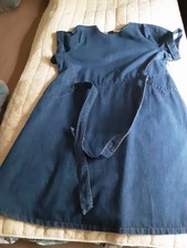 Kleid Jeanskleid Gr. 48/50 Blau,  schöner Stoff Damen, wie NEU 