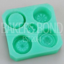 Fahrzeug Reifen Rad Silikon Form Auto Traktor Motorrad Schokolade Fondant Kuchen