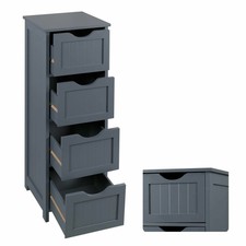 Badschrank Badmöbel Waschbeckenunterschrank Unterschrank Grau bzs07gryxsbp0054