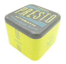 Fossil Metall Uhren Box 2010 PRESTO Automatic Transmission Geschenk Dose Sammler