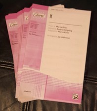 Chor Noten : If ; 44 Notenhefte