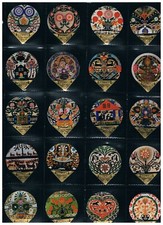 KRD CH Serie  Nr.  13 Scherenschnitte und 20 B Rosen