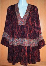 Tunika / Longshirt / Bluse / Kleid von Zara Woman, Hippie, Gr. XS, guter Zustand
