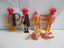 STECKFIGUREN!!! Krieger mit Waffen Ersatzteile EU 1992