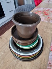 13 Untersetzer für Blumenkübel Blumentopf Blumenuntersetzer + 1 Pflanztopf