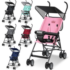 KIDIZ® City-Pro Kinderwagen Kinderbuggy Buggy Reisebuggy klappbar Faltbar 360° 