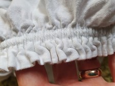 6 x Kneer Spannbettlaken Spannbetttuch 140 - 160 x 200 cm weiß 100 % Baumwolle 