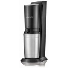 SODASTREAM WASSERSPRUDLER CRYSTAL 2.0 UMSTEIGER SET INKL GLASFLASCHE O.ZYLINDER
