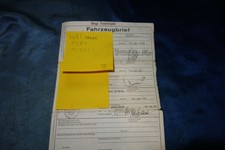 BMW 3 3er e30 325i Coupe M20 12/87 Beglaubigte Fotokopie KFZ Brief Fahrzeugbrief