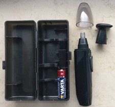 2 in 1 Nasenhaartrimmer Ohrhaar Haarschneider Akku oder Batterie