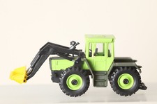 Kibri H0 Trecker Traktor  MB dunkelgrün hellgrün mit Frontlader (152980)