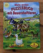 Puzzle Bücher Mein erstes Puzzlebuch Bauerhof Weihnachten