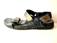 BIO COMFORT DAMEN SANDALEN SANDALETTEN SLIPPER PANTOLETTEN Gr:41 SCHWARZ 