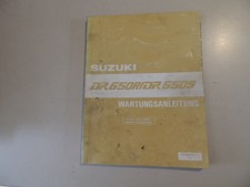 Werkstatthandbuch  Suzuki DR 650 R / S Modelljahr 1990 Reparatur Wartungs
