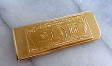Moneyclip "Dollarschein-Optik" kaum benutzt sehr gut erhalten