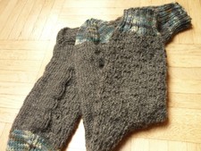 Handgestrickte Damensocken Gr.38/40; 6 fädrig; Woll Butt -Buttinette