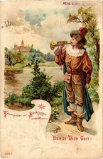 CPA AK Bad Sackingen - Trompeter von Sackingen - Litho GERMANY (969867)