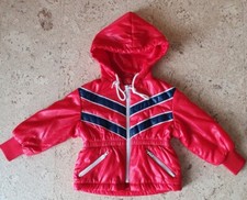 Anorak mit Kapuze Jacke rot, Gr. 86
