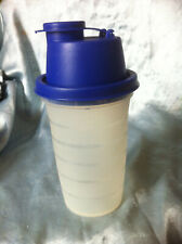 Tupperware Mix Fix Schüttelbecher 250 Shaker Milchshake Messbecher shaky blau g