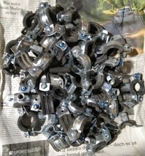 SIKLA Rohrschellen ua.verschiedene Größen, Stockschrauben Überbleibsel Hausbau