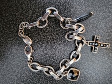 Armband Mit 3 Anhänger 925er Silber Von Esprit