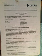 TÜV-Gutachten Karosseriebausatz von Wolf  Focus 1