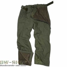 ORIGINAL BUNDESWEHR KÄLTESCHUTZ HOSE BW ÜBERHOSE THERMOHOSE PLÜSCH WINTERHOSE