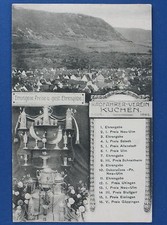 AK - RADFAHRER-VEREIN KUCHEN Fils - Errungene Preise u. Ehrengabe - Fahrrad