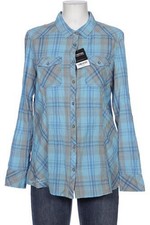 CECIL Bluse Damen Oberteil Hemd Gr. L Baumwolle blau #307f34c