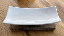 Seifenablage | Seifenschale | Seifenhalter aus Olivenholz Porzellan